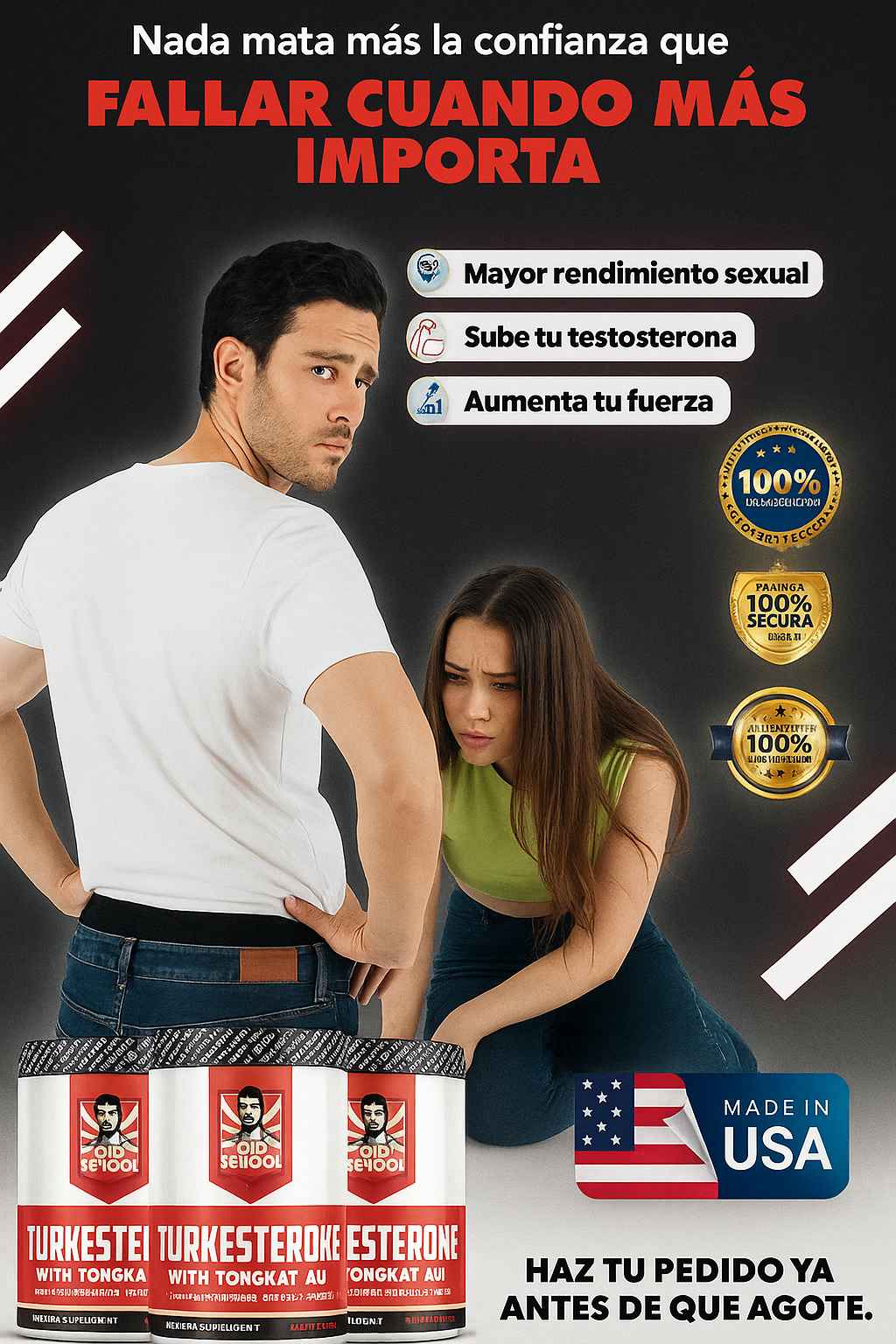 TURKESTERONE | Despierta tu lado más potente.