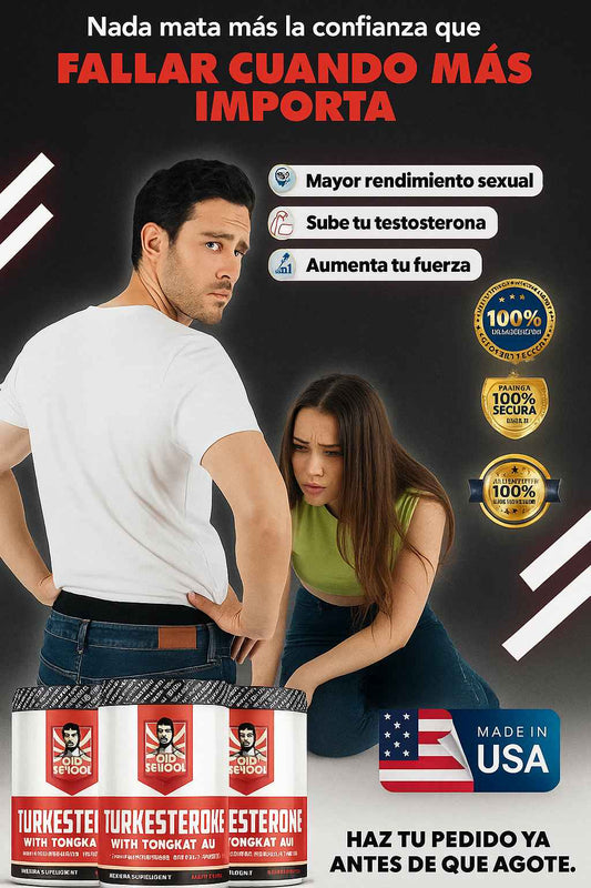 TURKESTERONE | Despierta tu lado más potente.